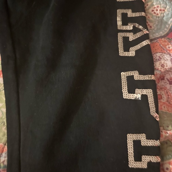 Pink brand sweats glitter name on side - Picture 7 of 11